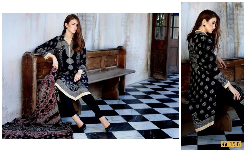 New PkFashion Firdous Linen Collection 201415 Firdous Korean Linen