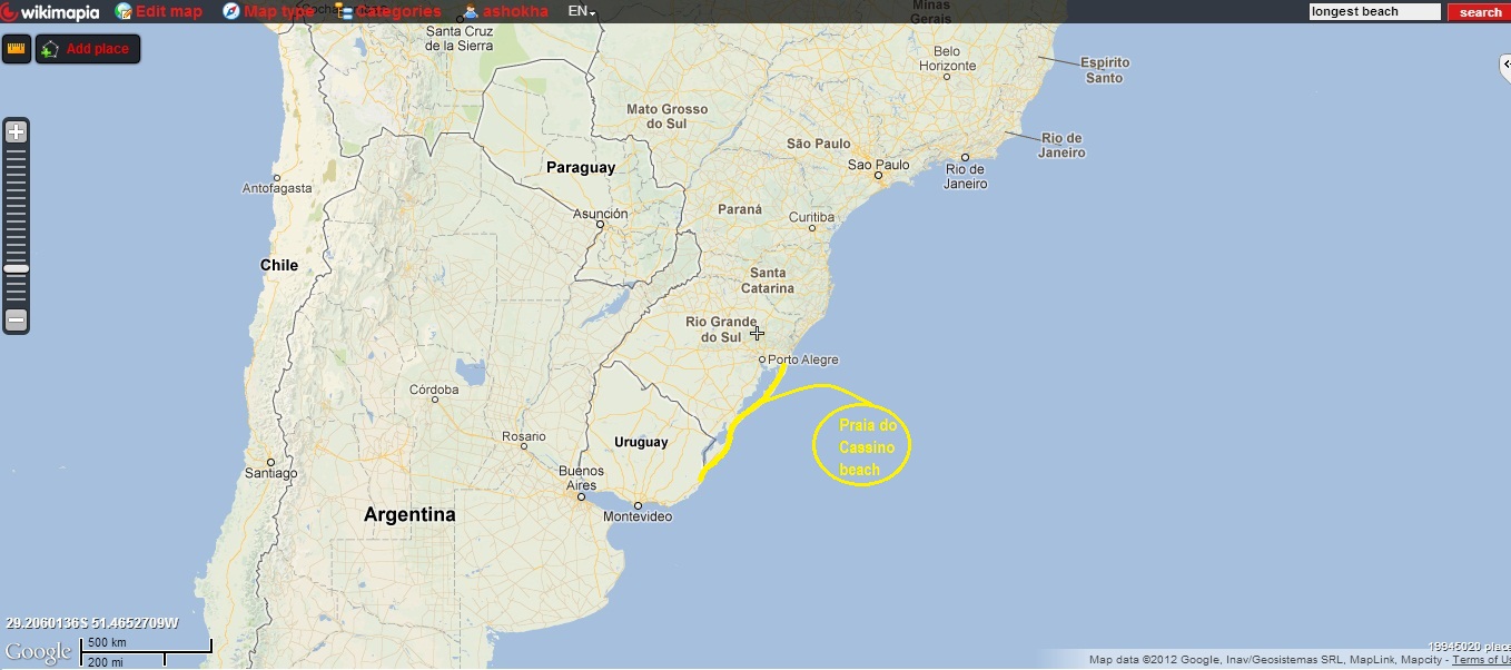 first longest beach in the world first longest beach in the world