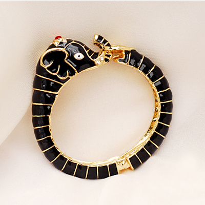 Black Elephant Bracelet