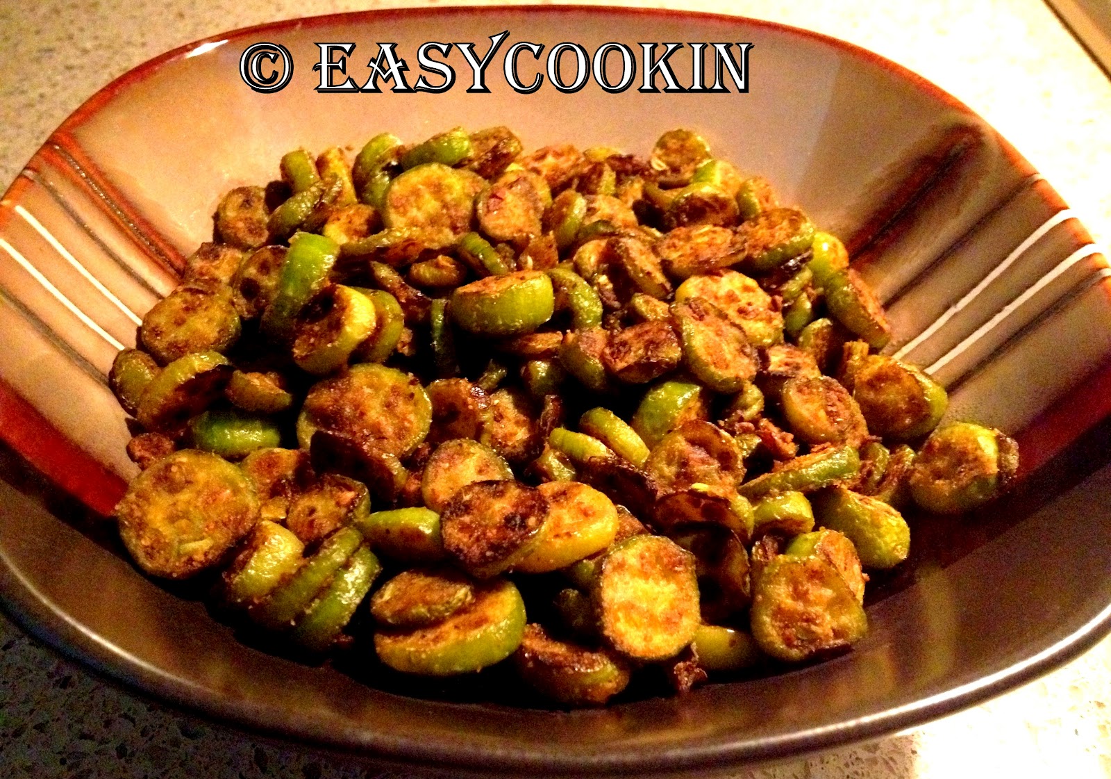 Besani Kundru (Ivy Gourd Vegetable in Chickpea Flour)