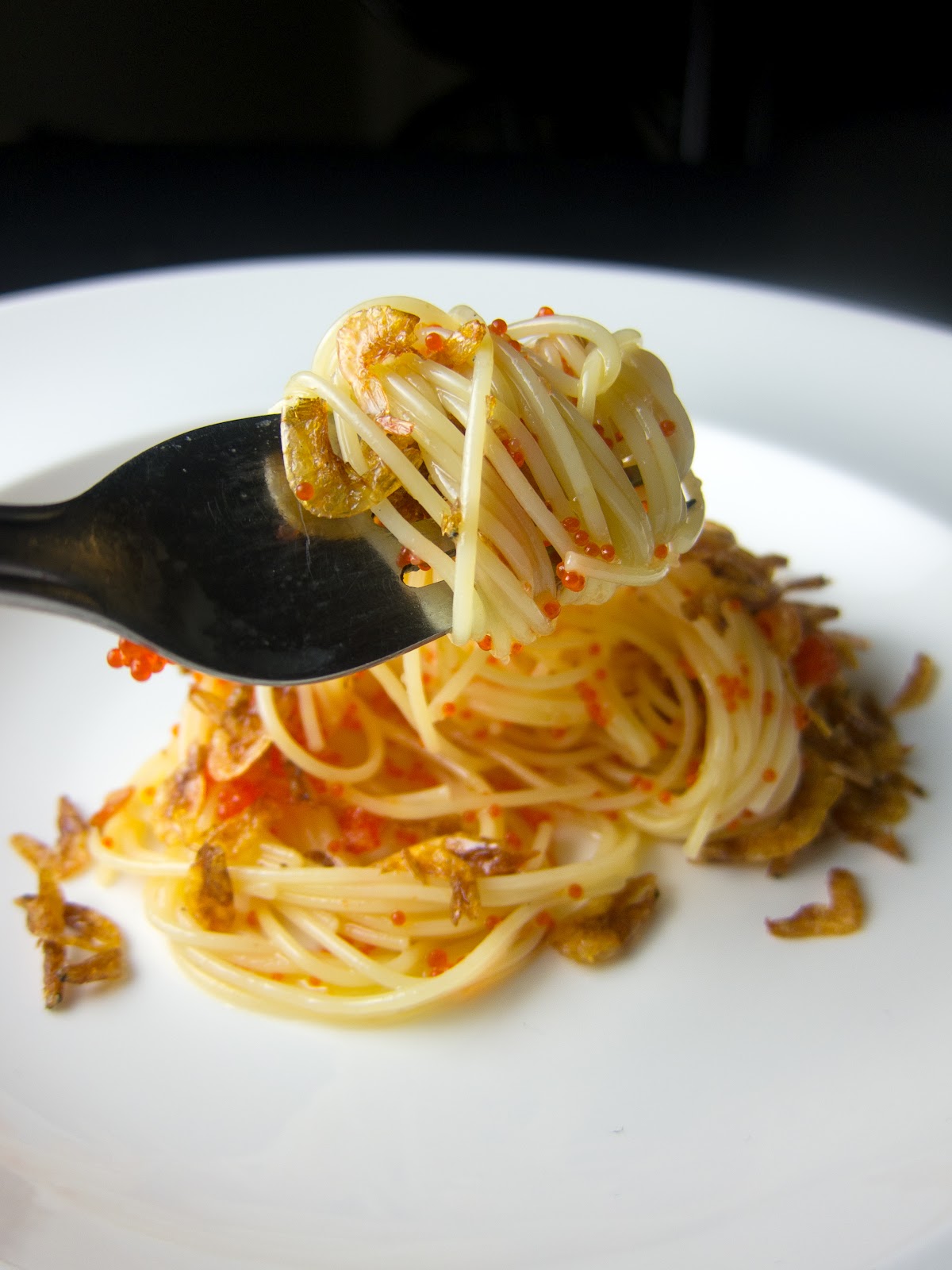Foodmanna Yoyogi Throwdown! Chilled Capellini with Crispy Ebi Sakura