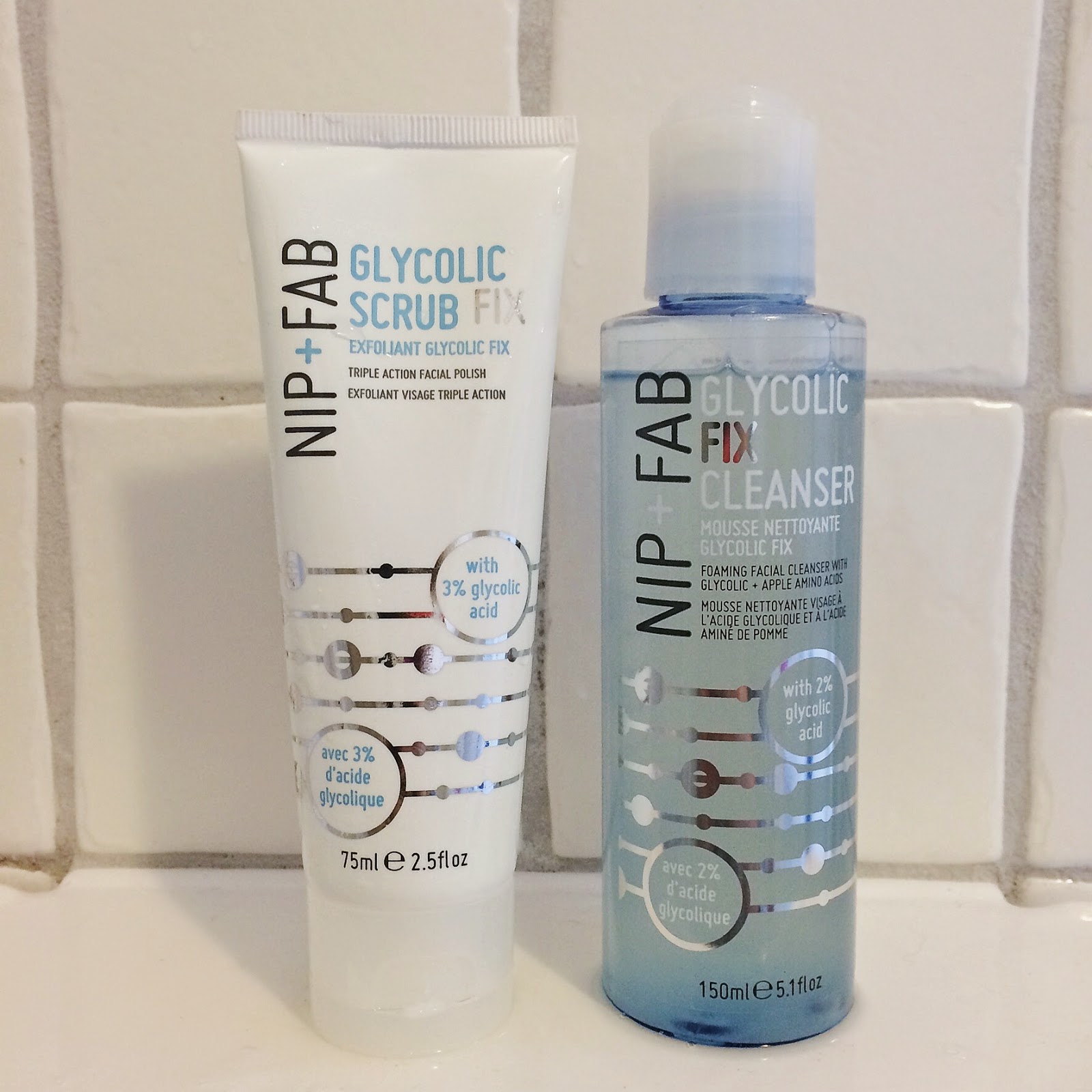 Beauté Gazette NIP + FAB Glycolic Fix Scrub and Cleanser