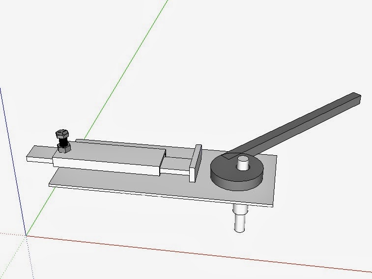 Persimmon Professional Blacksmithing Using a Vise Cam Clamp