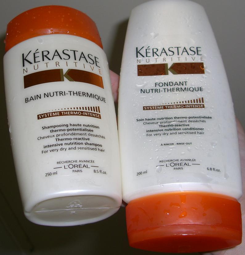 Blushed Wombat Kerastase Nutritive Bain Nutri Thermique Thermo Reactive Intensive Nutrition Shampoo Conditioner Review
