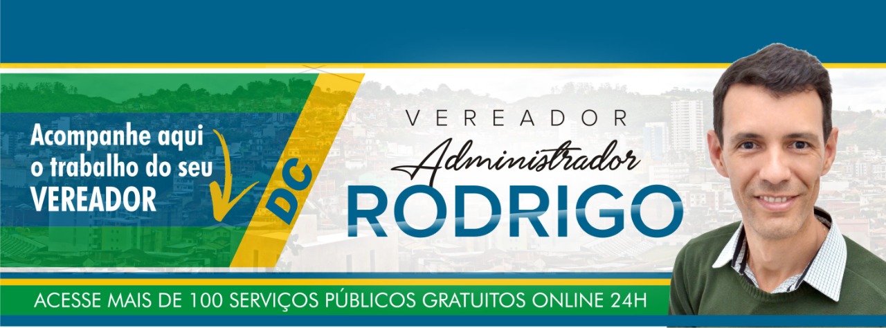 Blog do Vereador Administrador Rodrigo 