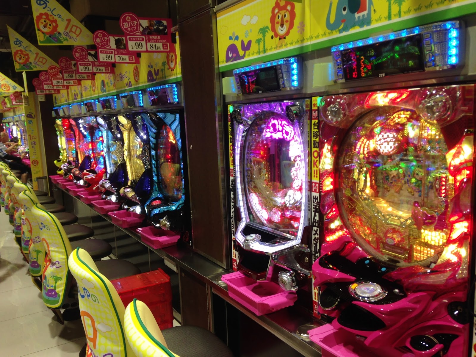 Stephanie in Japan Pachinko