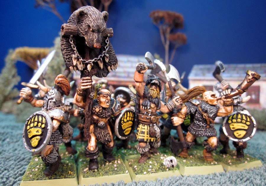 Details about   Games Workshop Citadel Warhammer WFB Dogs of War Beorg Bearstruck Bearmen 1 OOP 