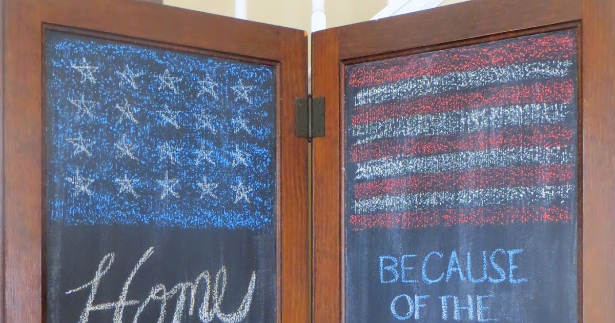 Notable Nest Memorial Day Chalkboard Art