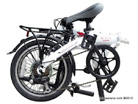 Sepeda Lipat FoldX Sakura 7005 Aluminium Alloy 16 Inci