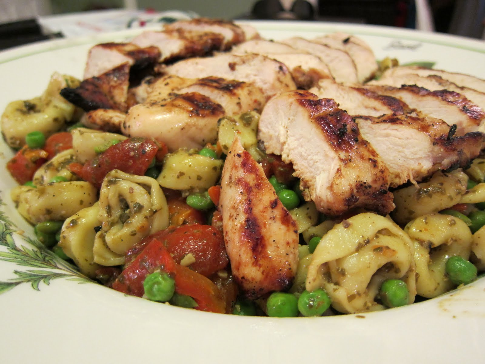 What's Andy Cooking? Marinated Grilled Chicken with Roasted Red