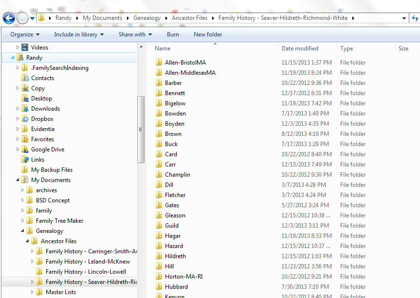 GeneaMusings Dear Randy "What Is Your Naming Convention for