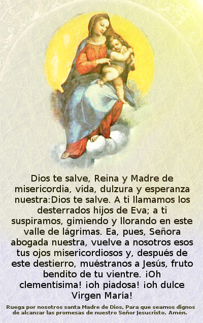 DIOS SALVE REINA MADRE dios salve reina madre: