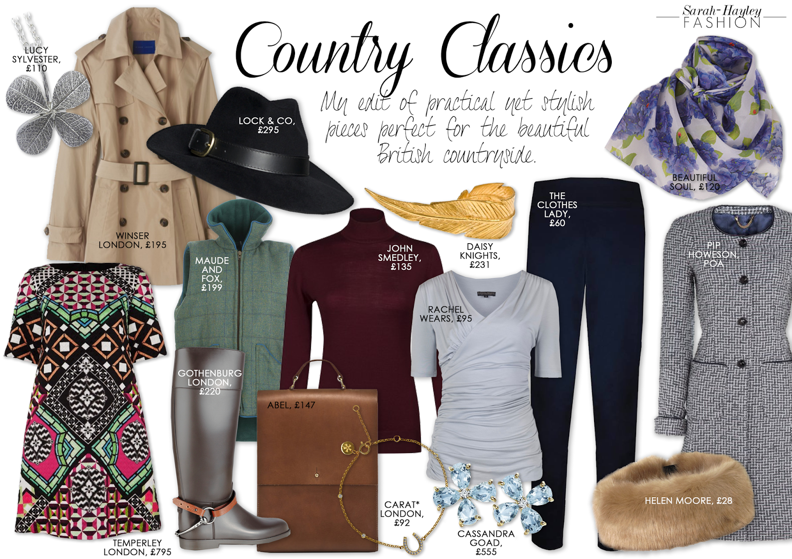 Style Country Classics A thoroughly British capsule wardrobe by