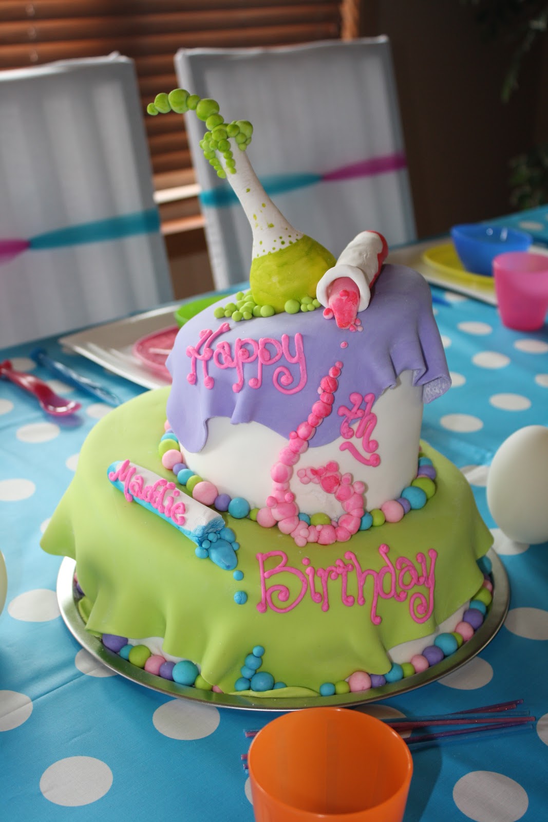 ewe hooo!: Maddie's Mad Science Birthday Party— Customer Feature