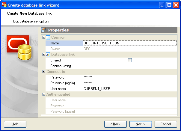 create link in idatabase create link in idatabase