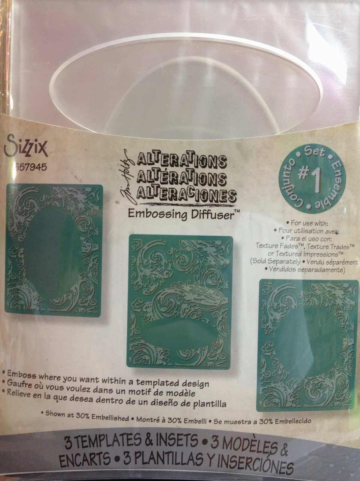 Scrapbook Memories Sizzix/Tim Holtz Embossing Diffuser