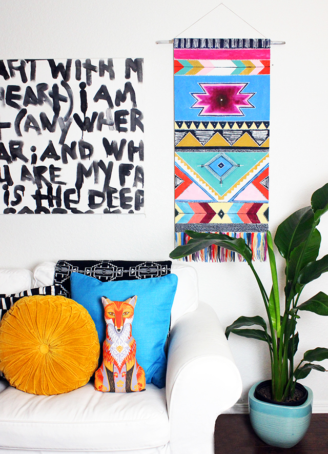 alisaburke boho wall hanging