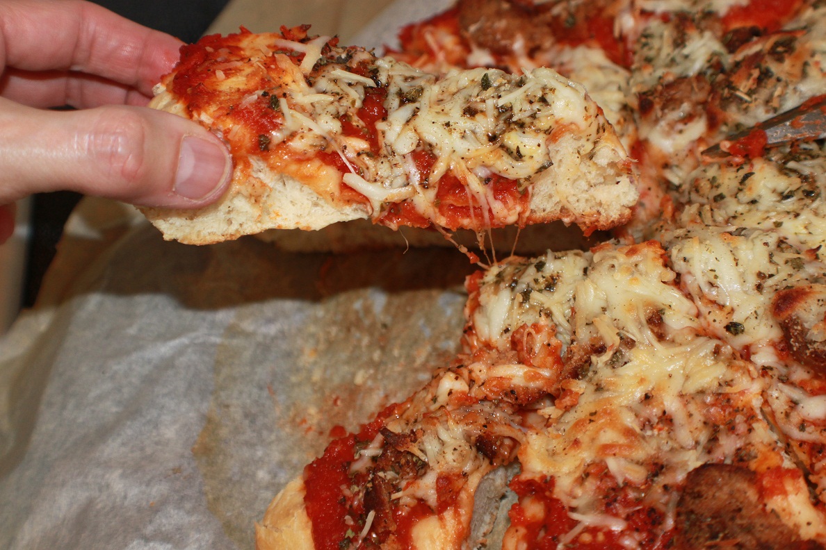 Meatball Sicilian Pizza Recipe What's Cookin' Italian Style Cuisine