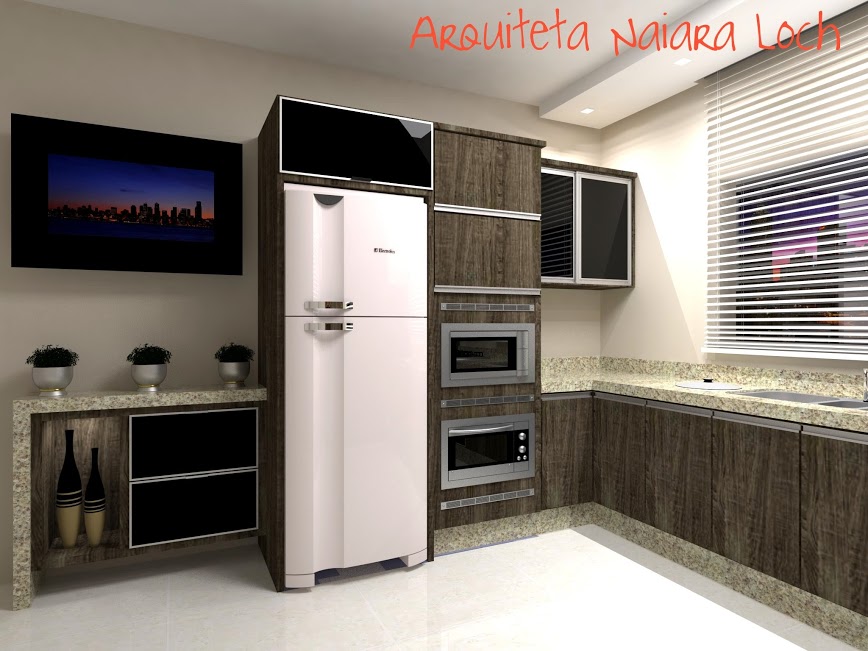 Cozinha com ilha + churrasqueira escondida Arquiteta Naiara Loch # Ilha Quente Cozinha Cozinha com ilha + churrasqueira escondida Arquiteta Naiara Loch # Ilha Quente Cozinha