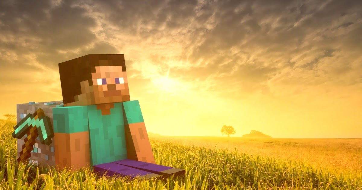 GamerCraft Blog: por do sol com steve
