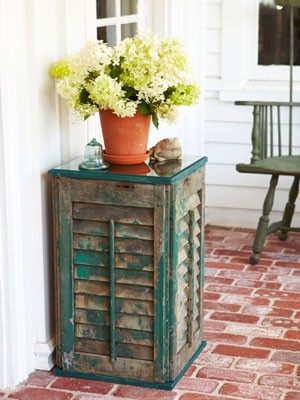 Diy Shutter Headboard