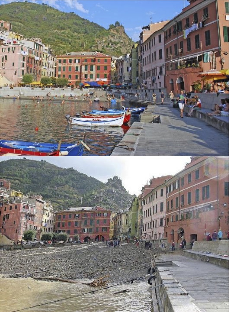 Vernazza Italy Flood 2011