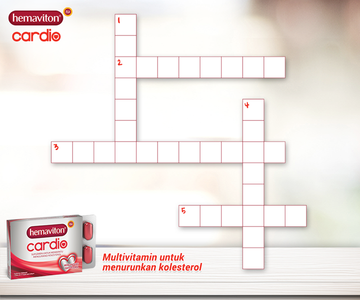 Kuis TTS Fun Healthy Berhadiah Menarik dari hemaviton Cardio Kuis TTS Fun Healthy Berhadiah Menarik dari hemaviton Cardio