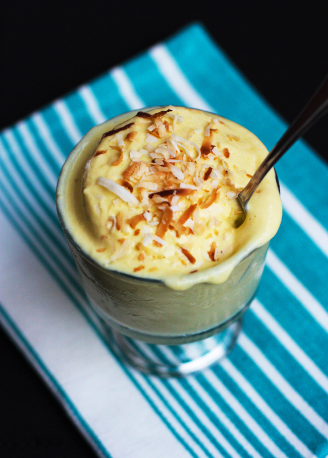 Amanda k. by the Bay Ice Cream Sunday Mango & Coconut Milk Ice Cream