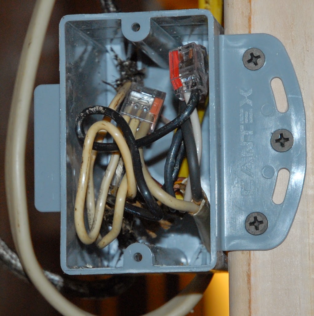 The Adventures of Me Remodeling Running wires, better than wire nuts