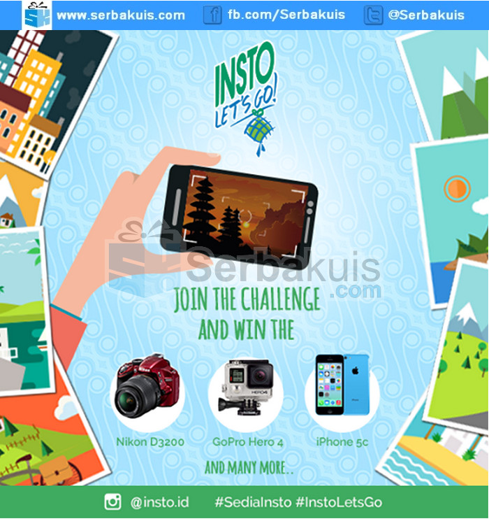 Kontes Foto Insto Let's Go Berhadiah GoPro HERO 4 Kontes Foto Insto Let's Go Berhadiah GoPro HERO 4