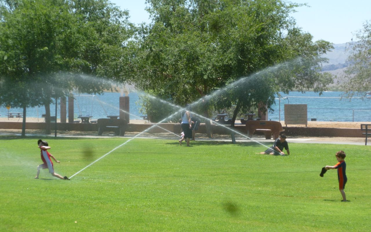 Dan and Susan's Excellent Adventure Sprinkler Day