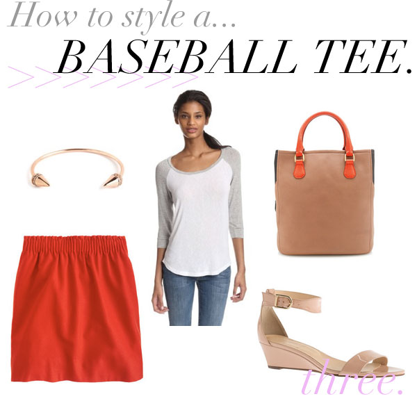 jillgg's good life (for less) a west michigan style blog how to style a baseball tee!