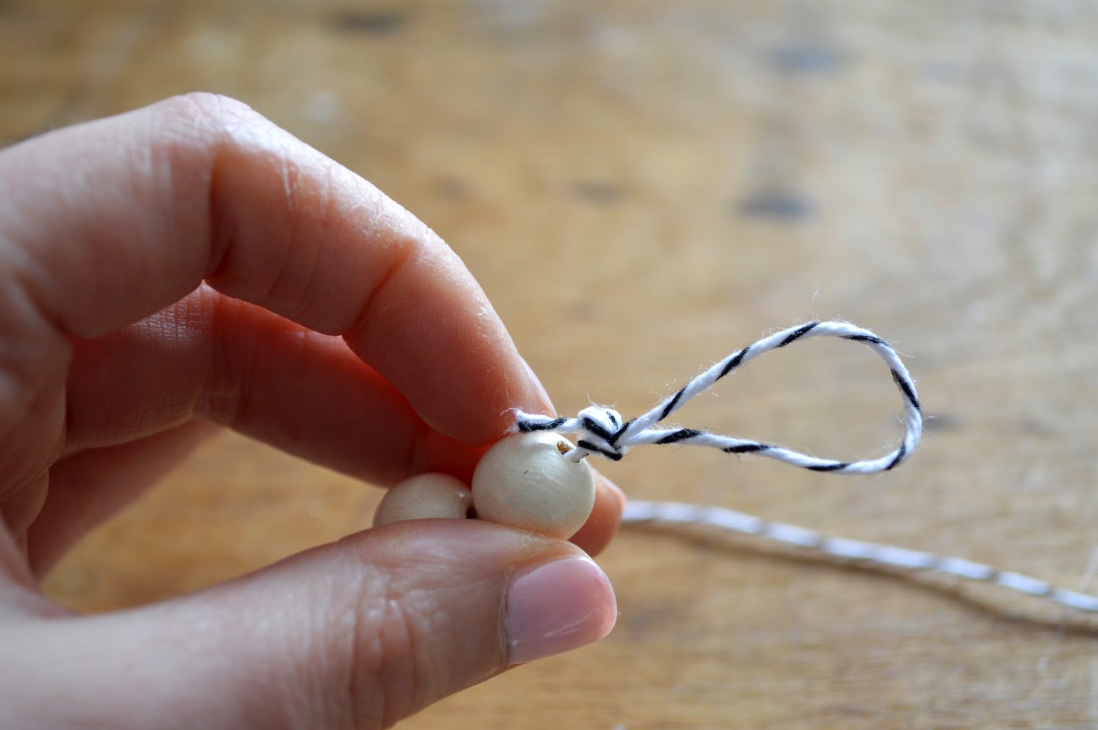 invisible crown The one with beads and clothespins