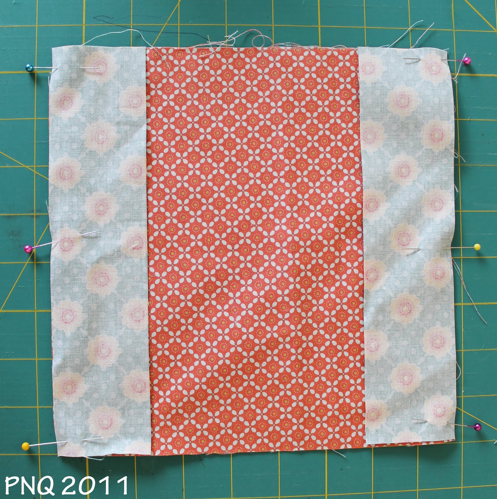 Piece N Quilt How to properly attach a border or sashing on a quilt {a