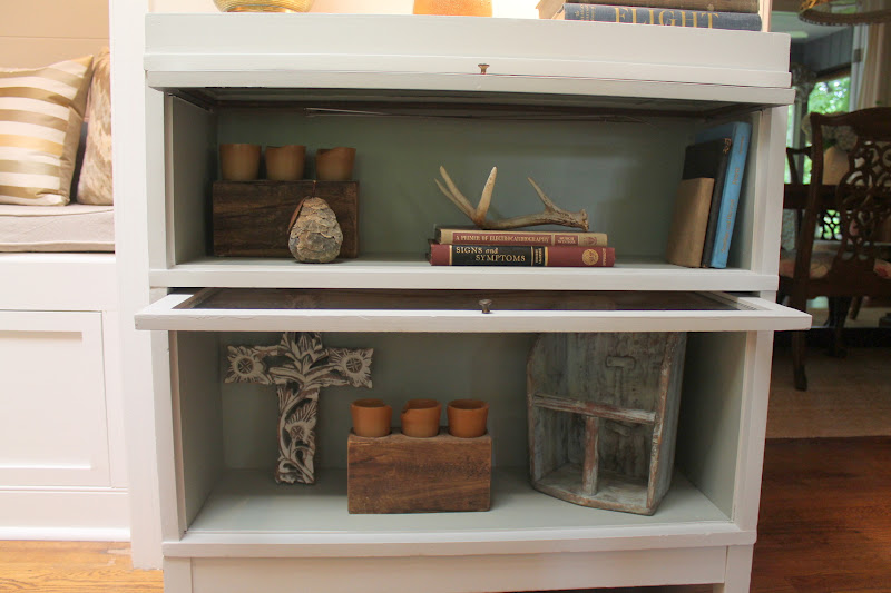 Woven Home Barrister Bookshelf Makeover