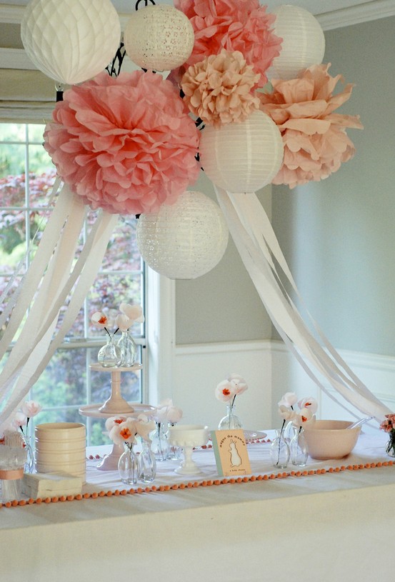 Delightful Endeavors: Victorian / Shabby Chic Baby Shower