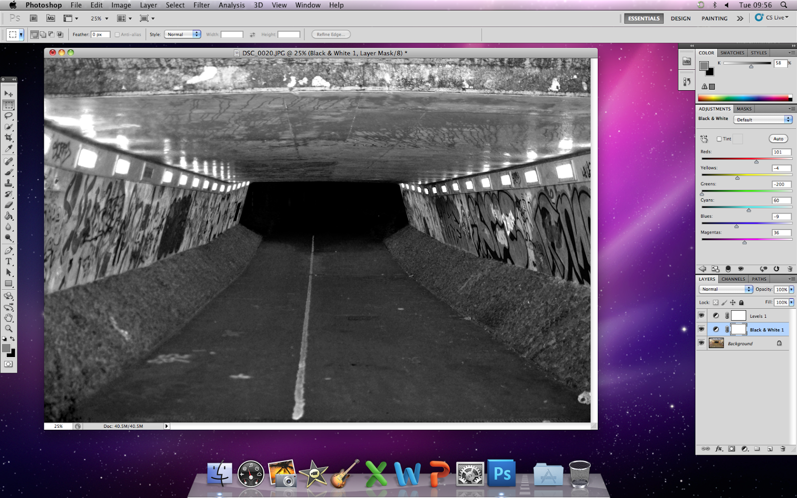 Joel Photography Blog how to turn an image into black and white using