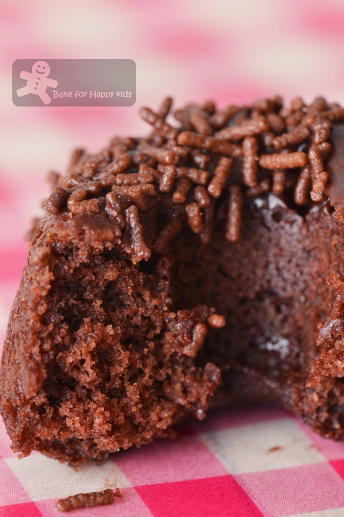 Bake for Happy Kids Chocolate Zucchini Doughnuts / Donuts and Cake Balls