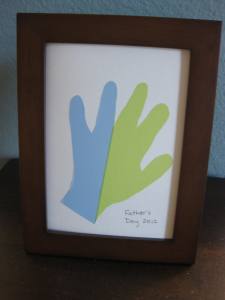 father's day handprint craft
