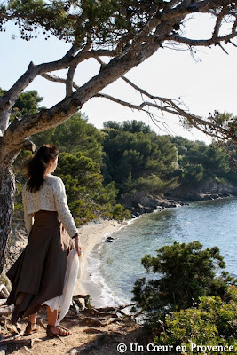 A view of the sea, peninsula of Giens