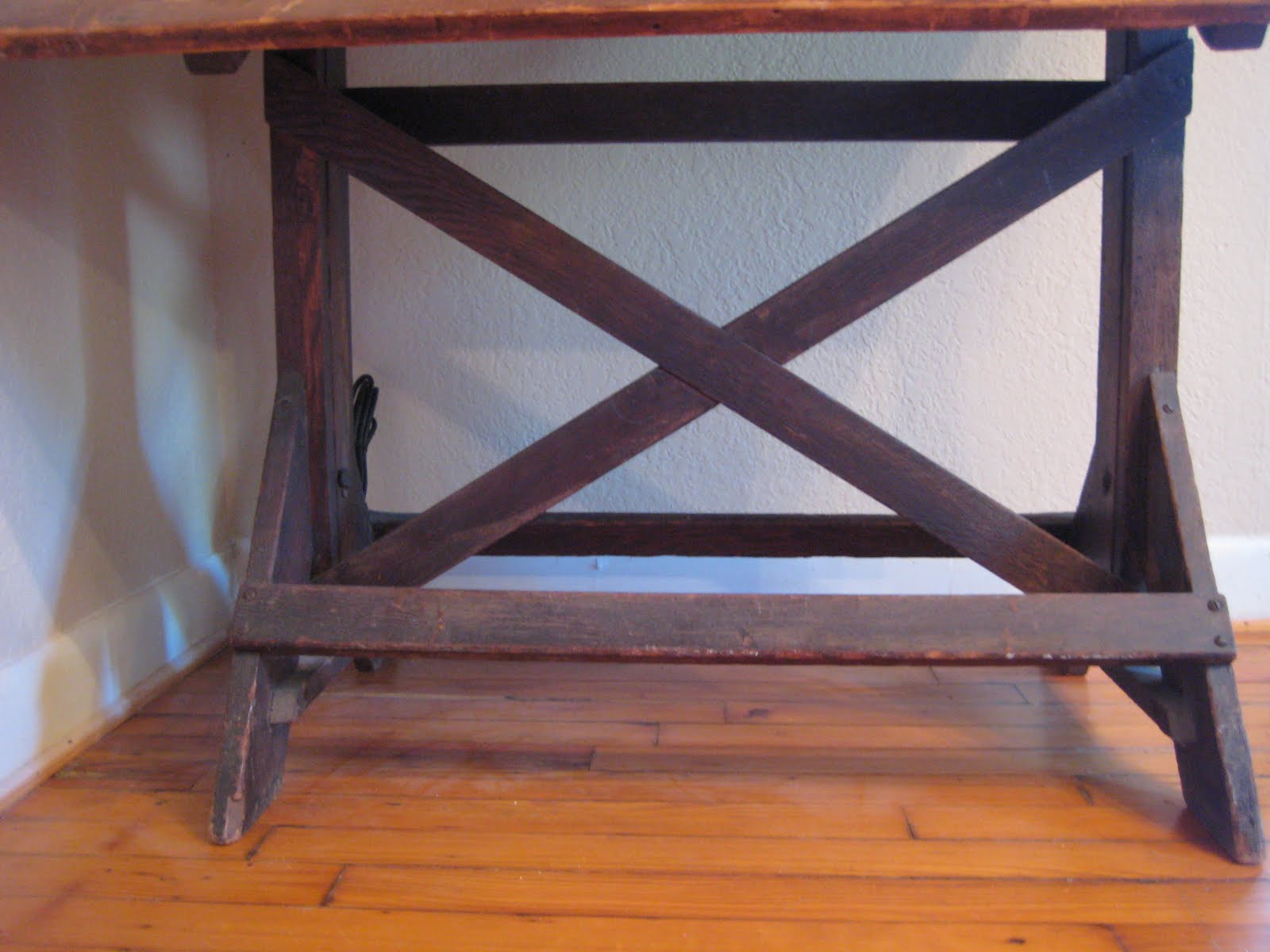 The Smith Nest: Antique Drafting Table