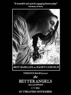 The Better Angels Brit Marling Poster