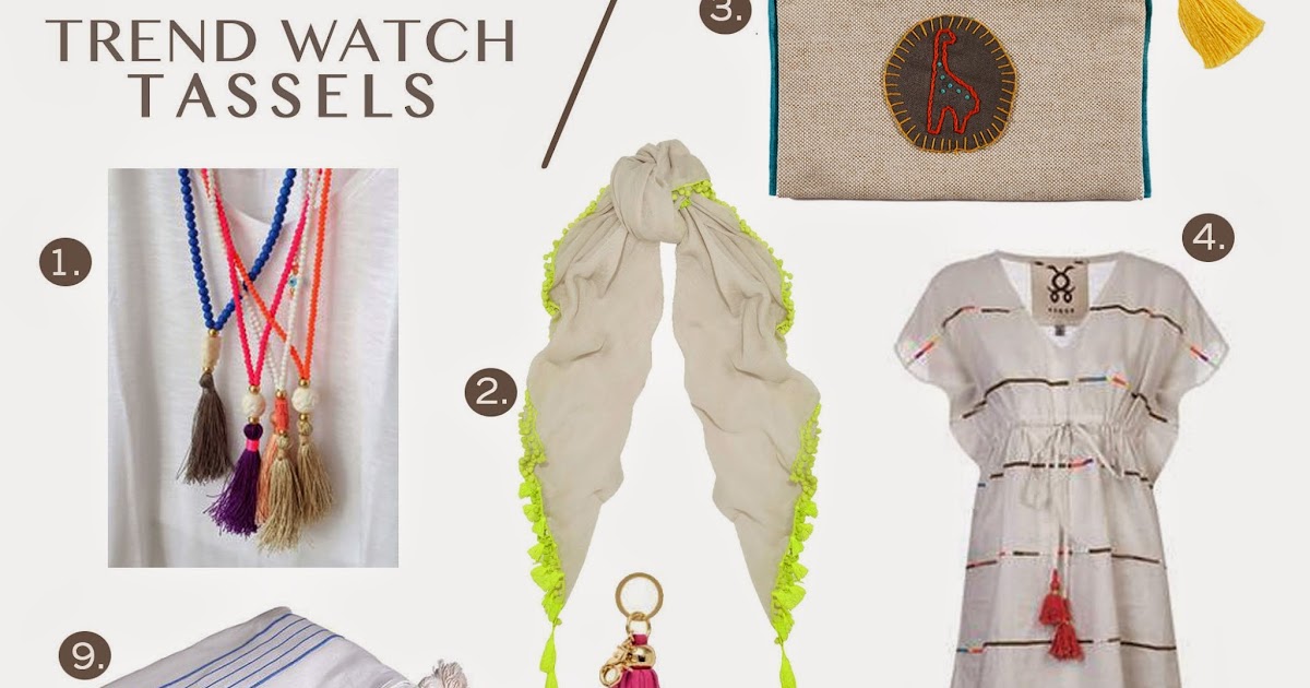 INSPIRED DESIGN Trend Watch Tassels