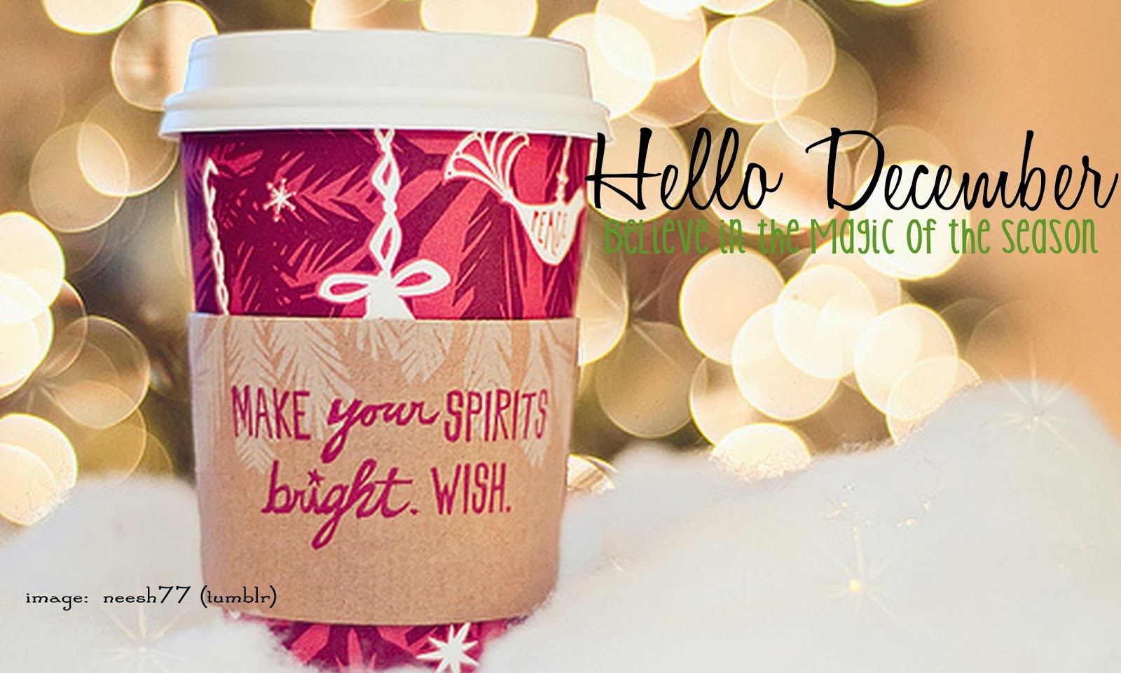 Coffee and Pretty Paper Hello December!