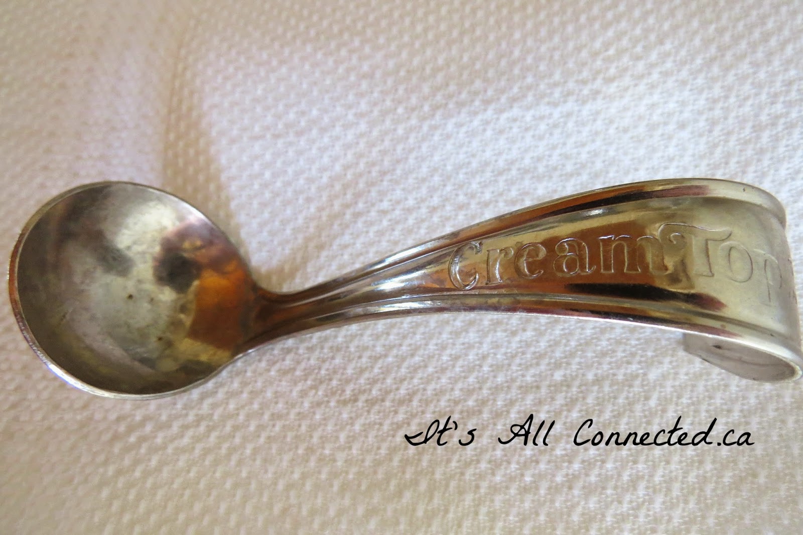 It's All Connected A Dandy Little Cream Ladle