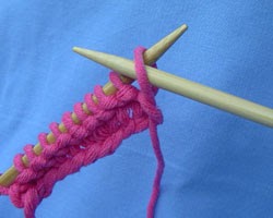 comment tricoter une maille double envers