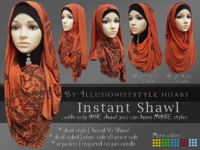kashka instant shawl