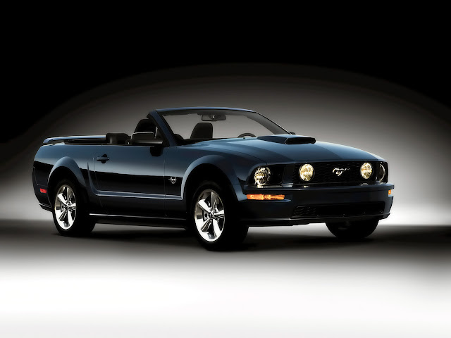 Ford Mustang GT wallpaper HD Black