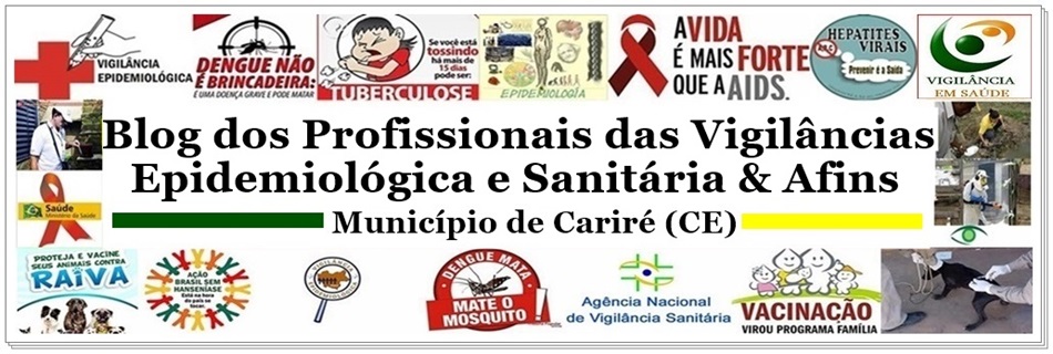 Blog dos Profissionais das Vigilâncias Epidemiológica e Sanitária