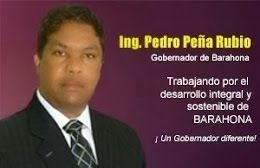 Pedro Peña Rubio Gobernador de Barahona